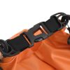 Dry Bag with Zipper Orange 7.9 gal PVC