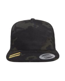 Classics™ Adult 5-Panel Multicam® Trucker Cap - BLACK MULTICAM - OS (Color: BLACK MULTICAM)